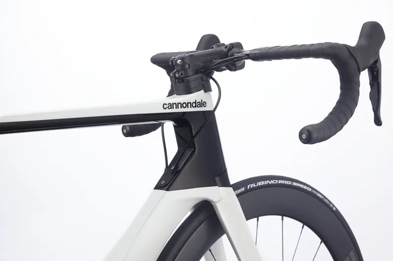 Cannondale SystemSix Carbon Ultegra Road Bike 2020 Cashmere White-4