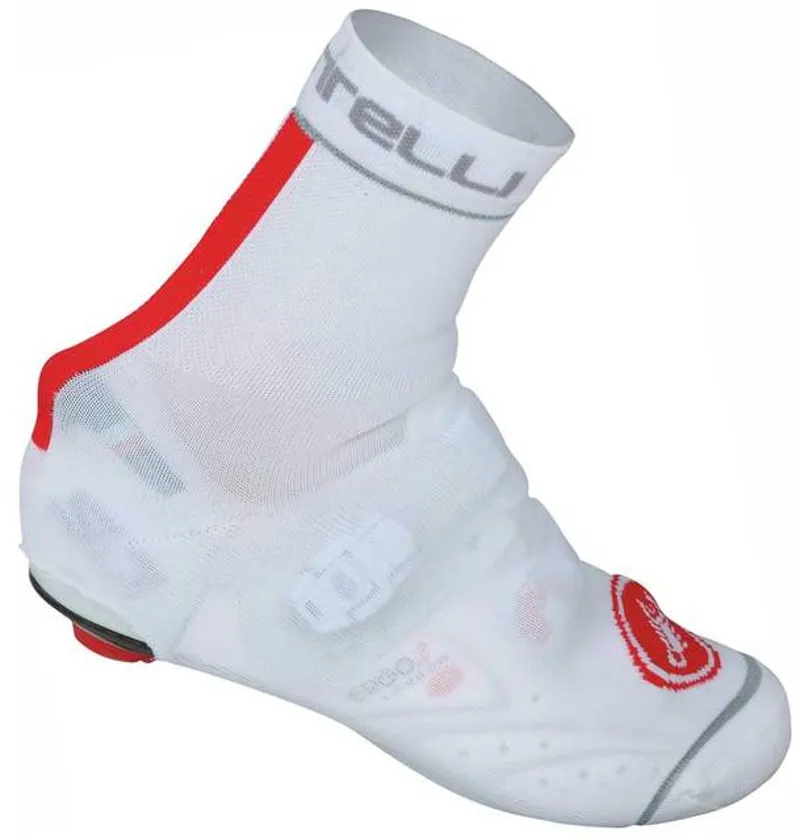 Castelli Belgian Bootie 4 Overshoe White/Red