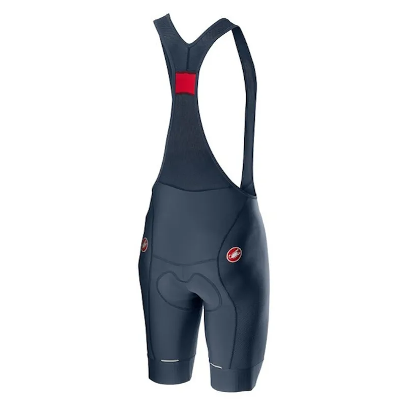 Castelli Competizione Bibshort with Pad Steel Blue-1