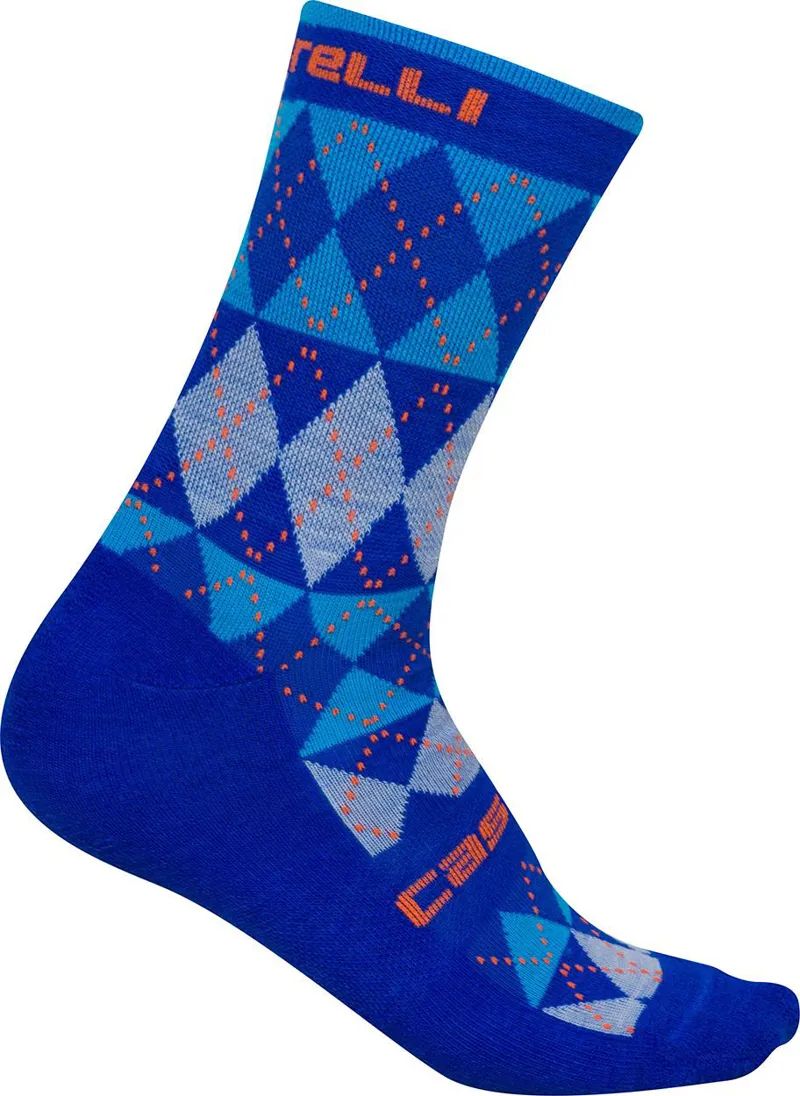 Castelli Diverso Socks Ceramic Blue