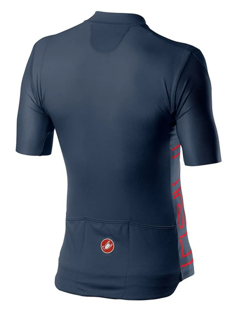 Castelli Entrata V SS Jersey Dark Infinity Blue-1