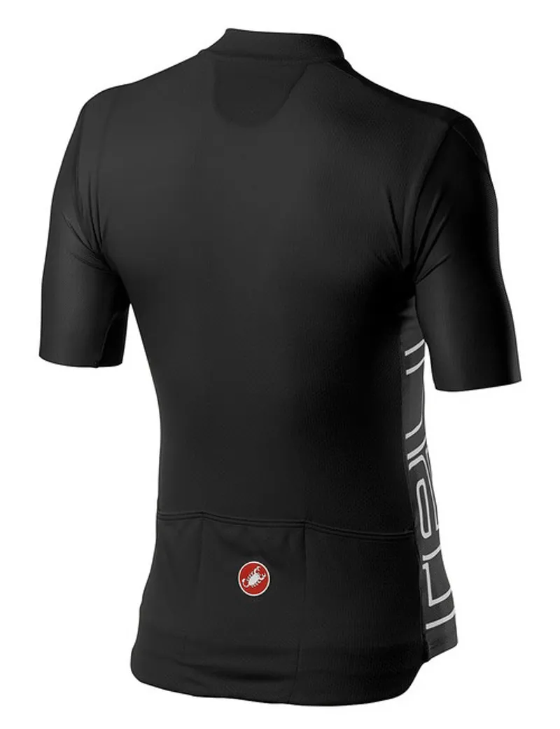 Castelli Entrata V SS Jersey Light Black-1