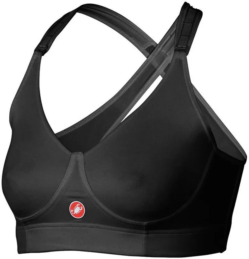 Castelli Rosso Corsa Support Bra Black