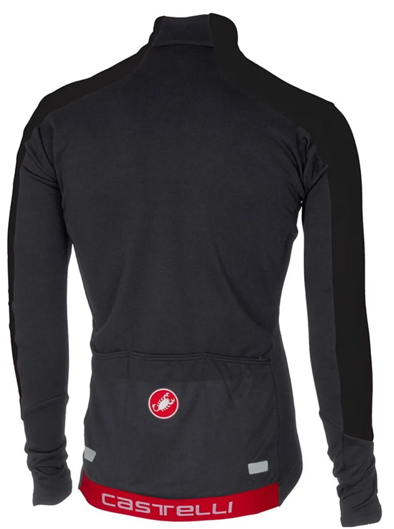 Maillot vélo manches longues Castelli Puro 4 Jersey 2026 Black Lime