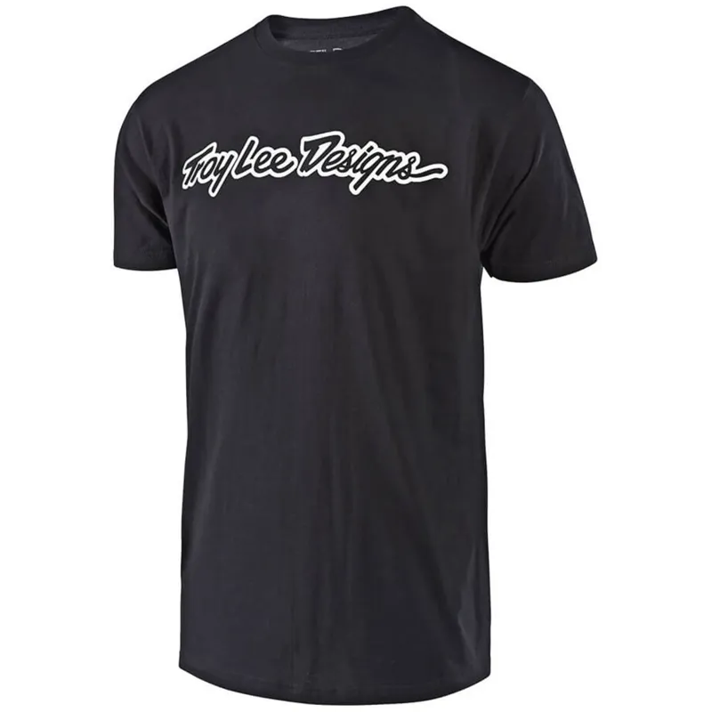 Troy Lee Designs Signature Tee Onyx