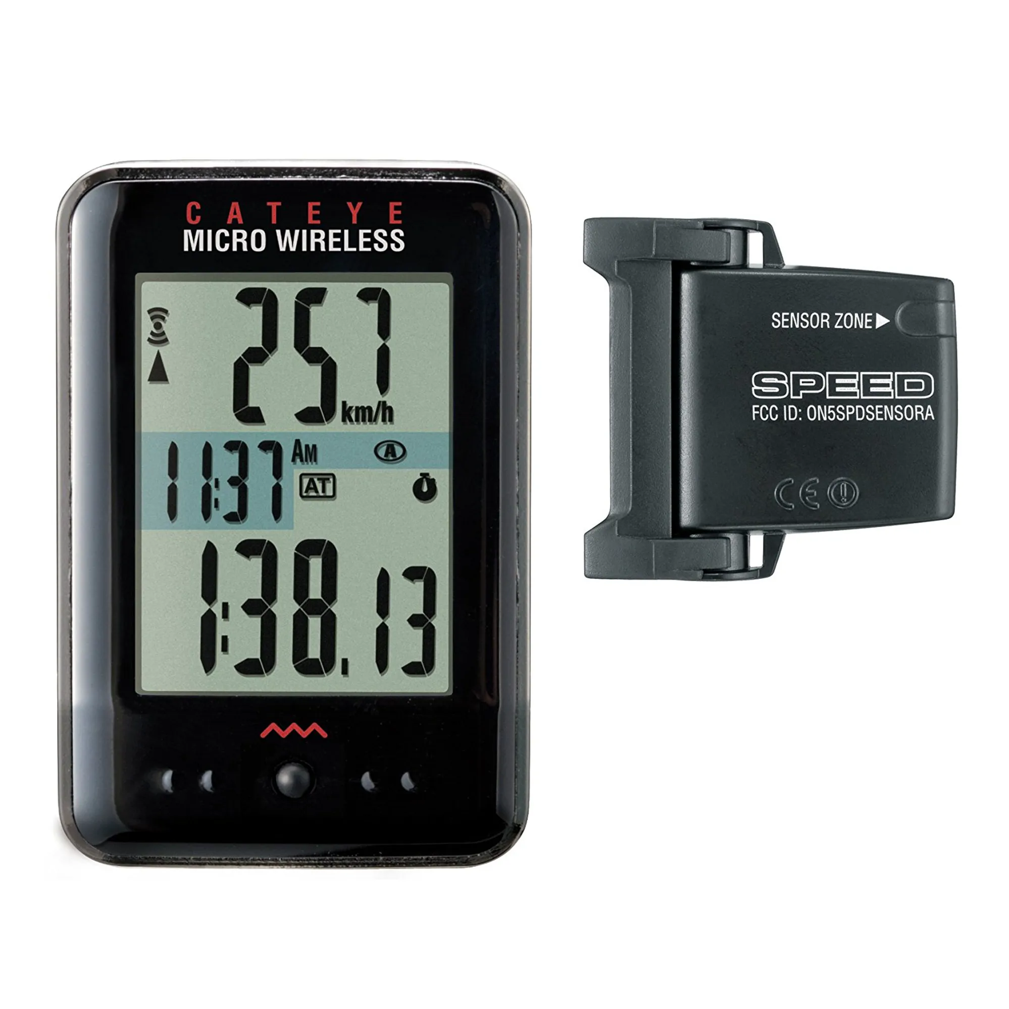 Cateye Micro Wireless Computer Black - Main Image