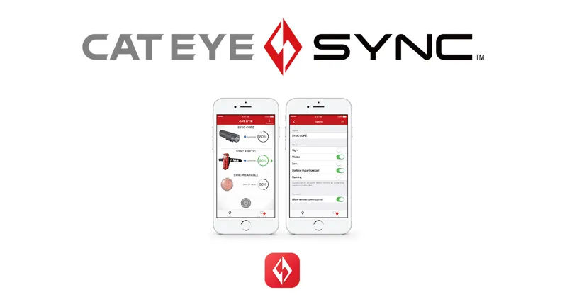 Cateye Sync Core and Sync Kinetic Bluetooth Connected Bike Light Set-8