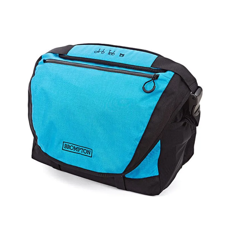 Brompton C Bag and Frame Lagoon Blue-1