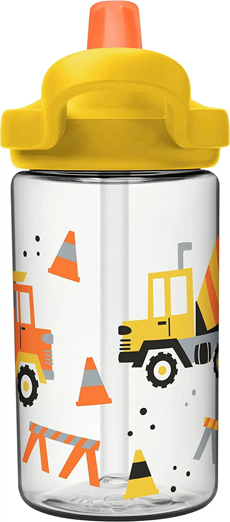 Camelbak Eddy+ Kids Water Bottle 400ml Construction Trucks-2