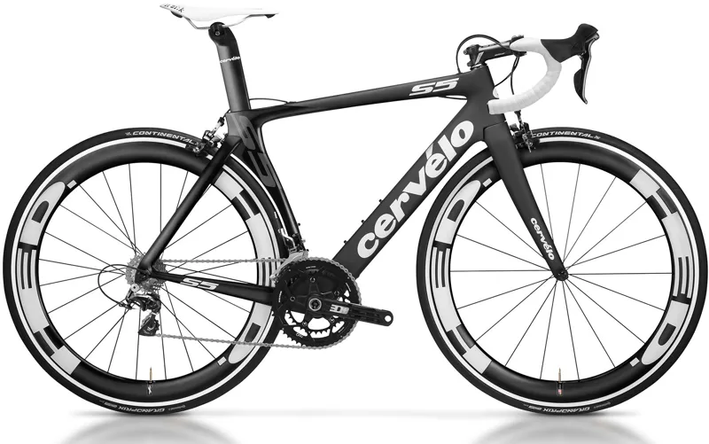Cervelo S5 Dura Ace Di2 Road Bike 2017 Black/White