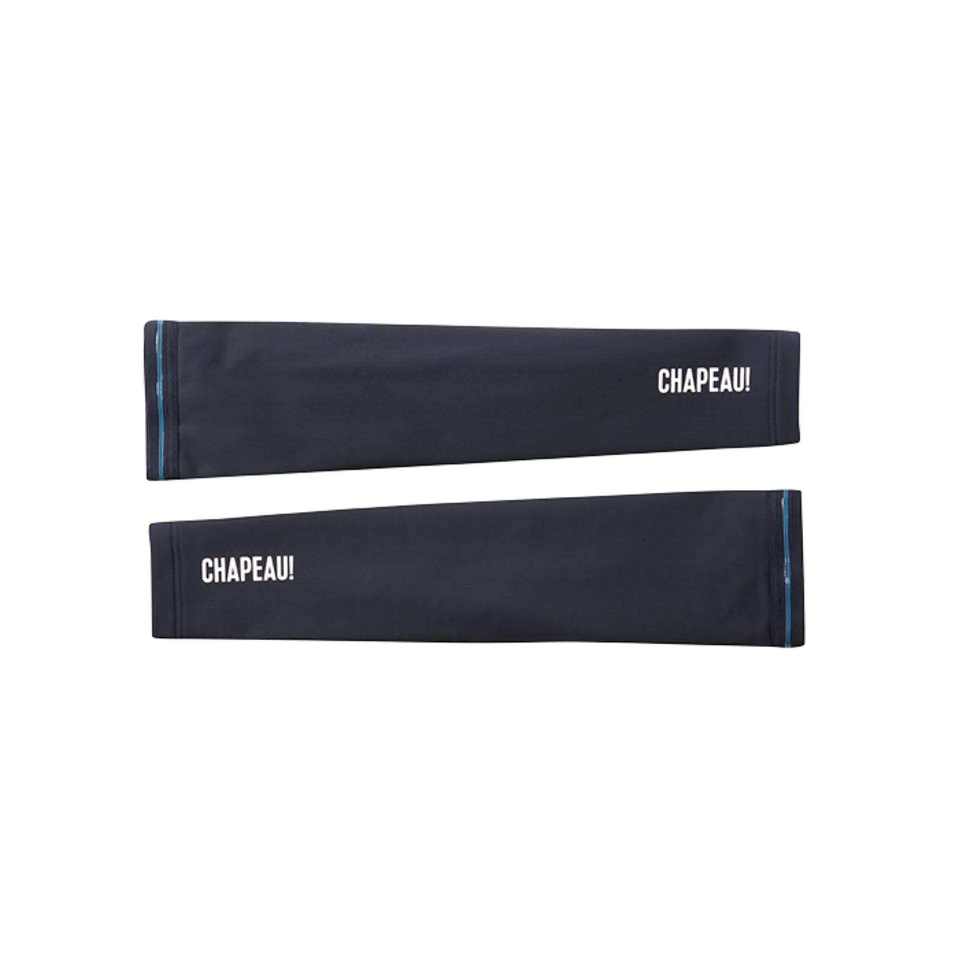 Chapeau Arm Warmers Wordmark Deep Ocean
