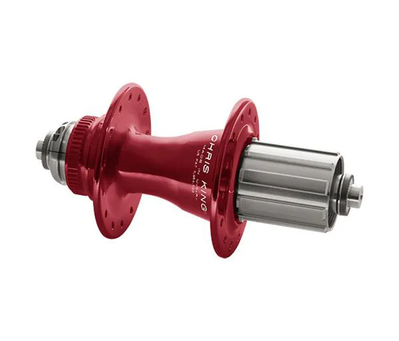 Chris King R45D Centerlock Rear Hub 142x12mm Shimano 24H Red