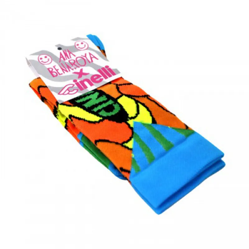 Cinelli Poseidon Socks Orange-3