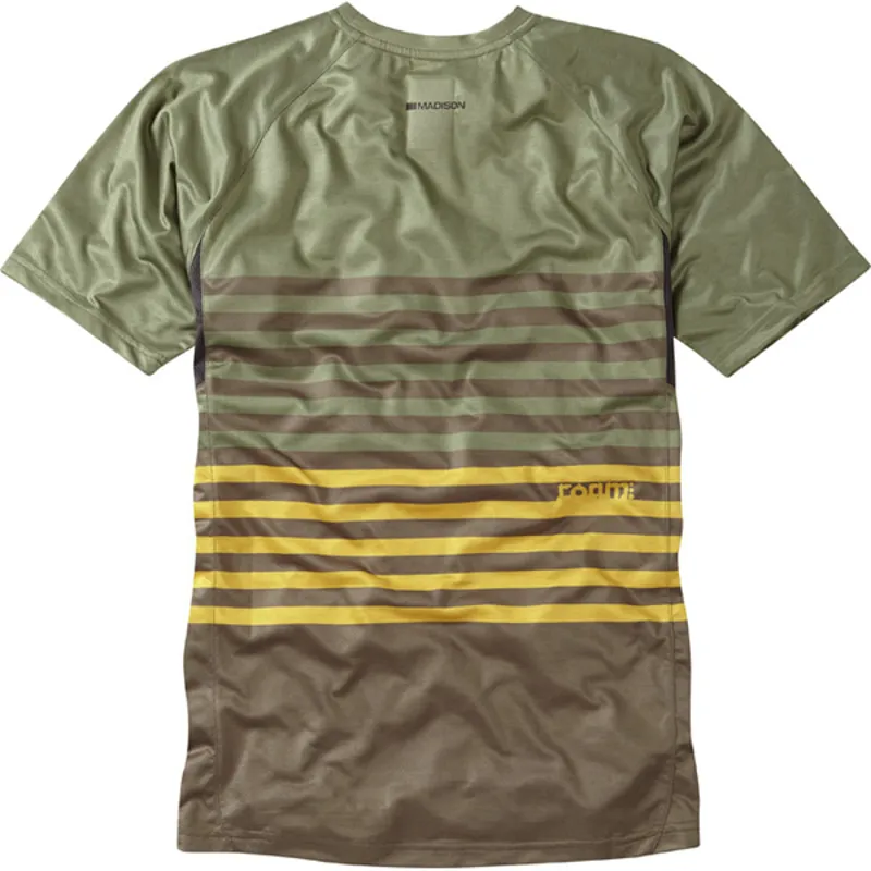 Madison Roam SS Jersey Olive Green-1