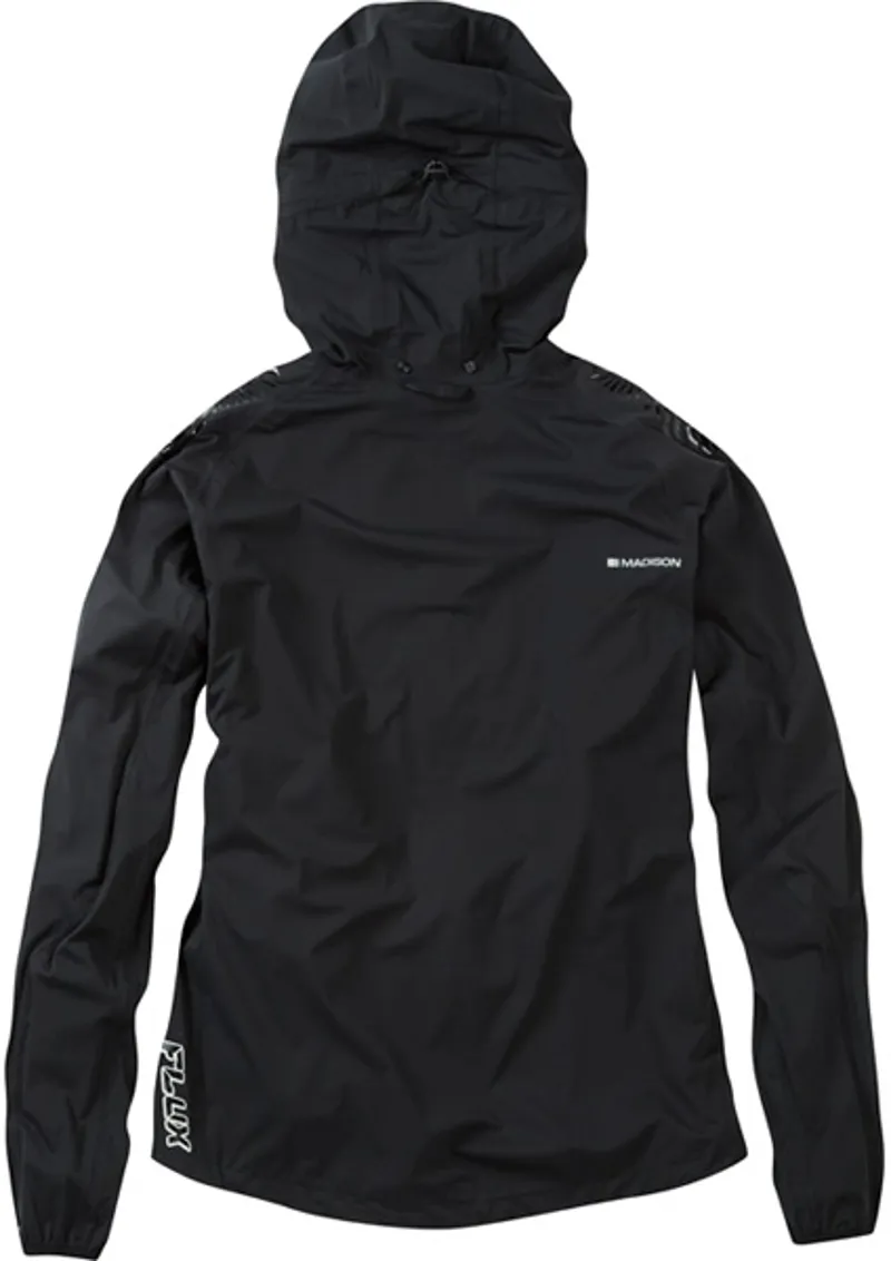 Madison Flux Super Light Womens Waterproof Jacket Black-1