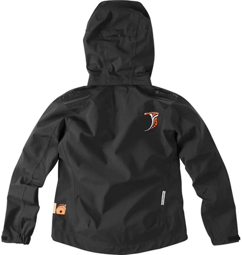 Madison Flo Womens Waterproof Jacket Black-1