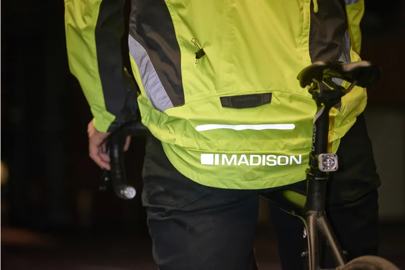 Madison Stellar Waterproof Jacket Hi Vis Yellow-5