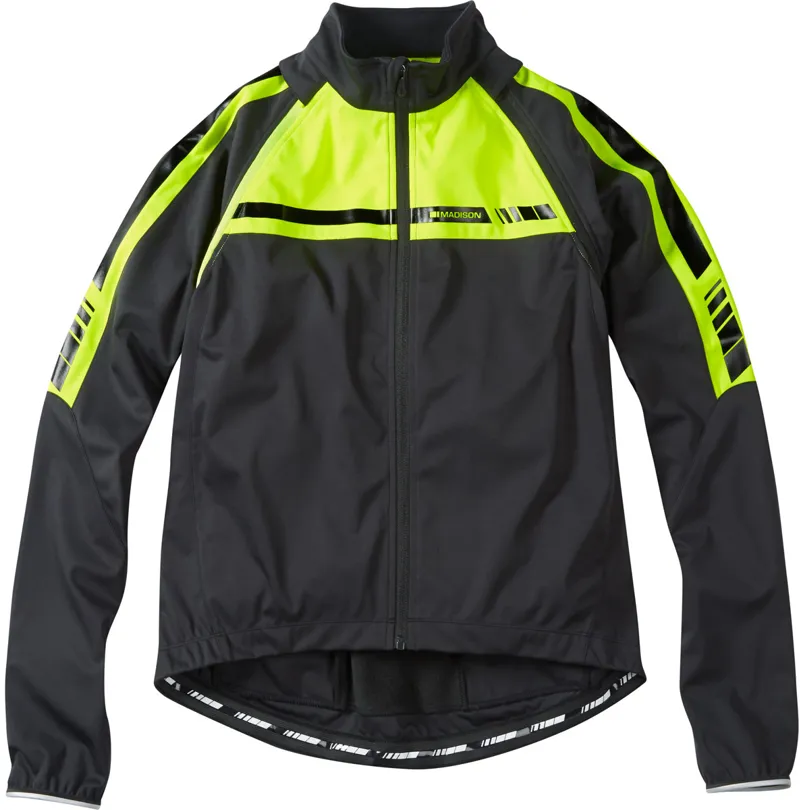 Madison Sportive Convertible Softshell Jacket Hi Viz Yellow