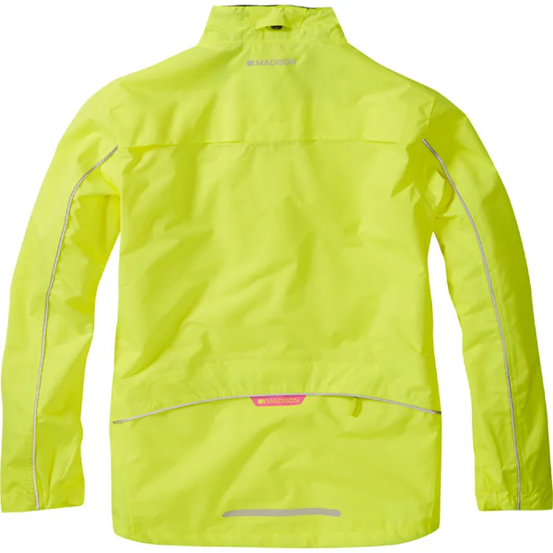 Madison Protec Waterproof Womens Jacket Hi Viz Yellow-1