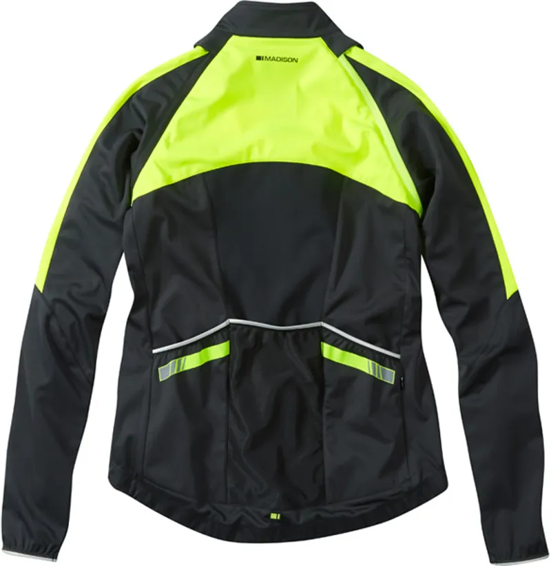 Madison Sportive Womens Convertible Softshell Jacket Black-1