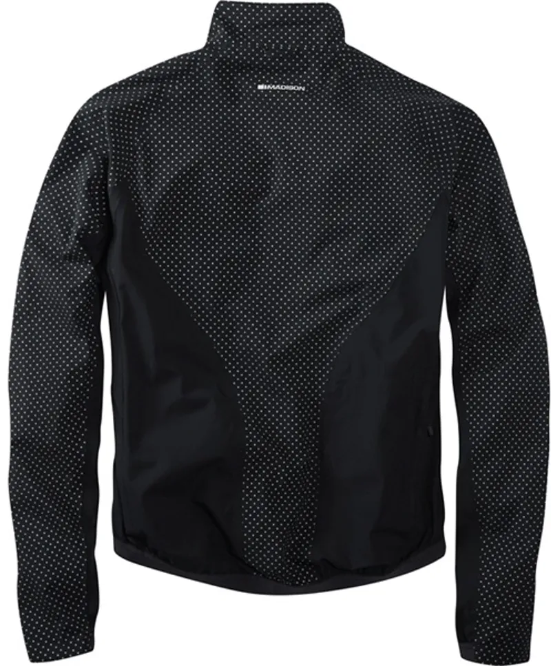 Madison Sportive Hi-Vis Waterproof Jacket Black-1