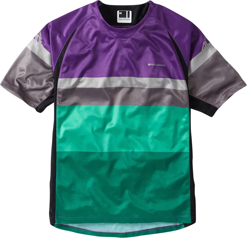 Madison Alpine SS Jersey Majesty Purple/Green