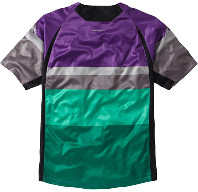 Madison Alpine SS Jersey Majesty Purple/Green-1