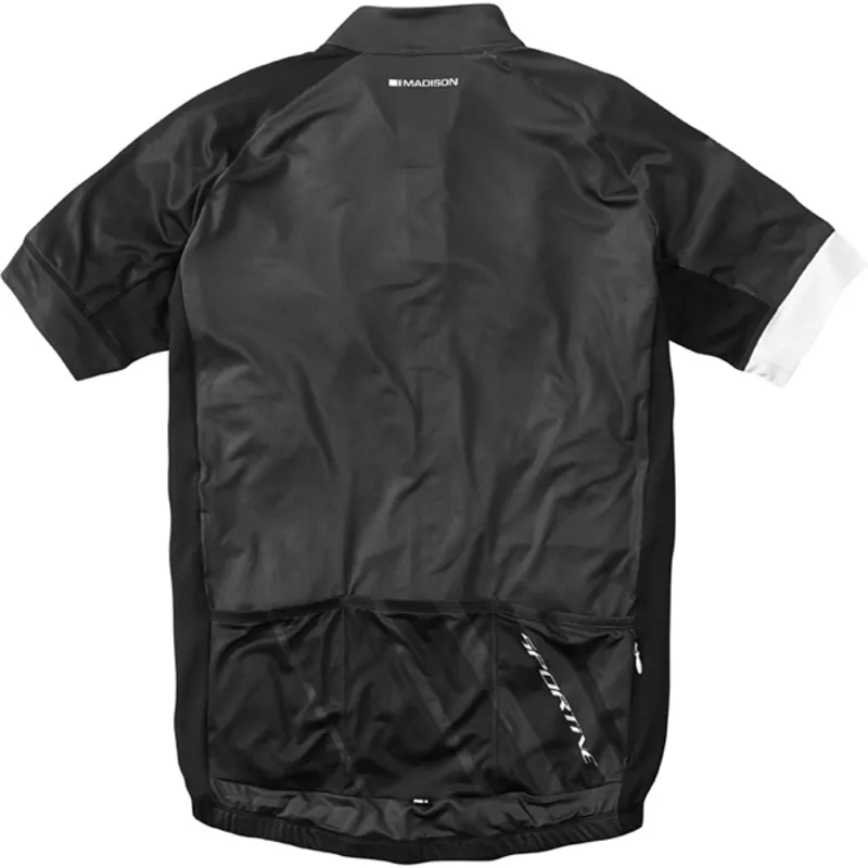 Madison Sportive Race SS Jersey Black/Phantom-1