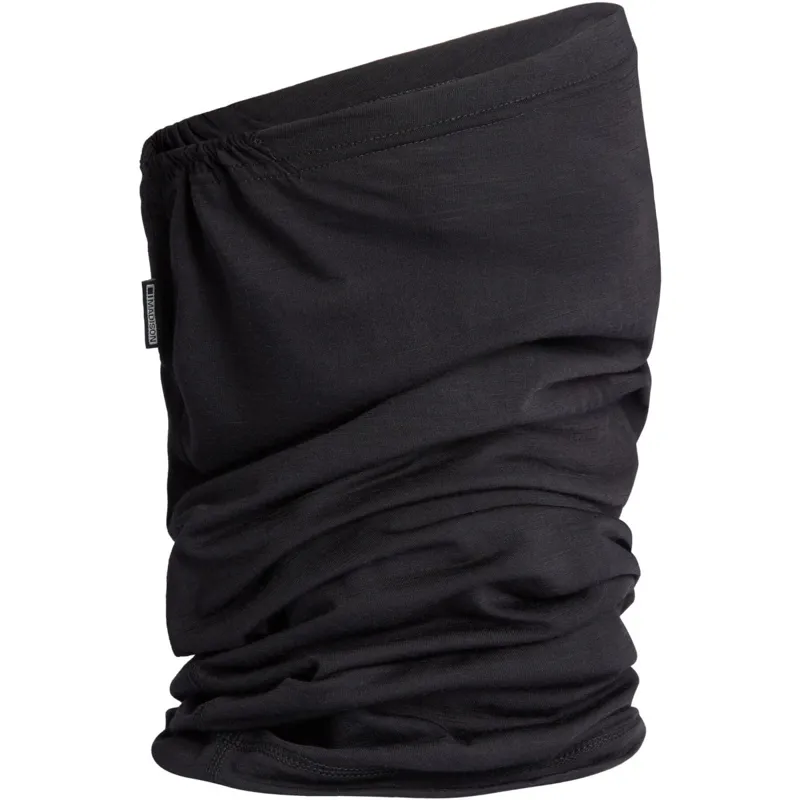 Madison Isoler Merino Neck Warmer Black-1