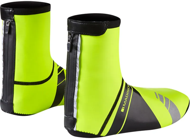 Madison Shield Neoprene Closed Sole Overshoes Hi Vis Yellow