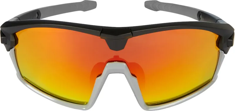 Madison Code Breaker Glasses Matt Black/Fire Mirror-1