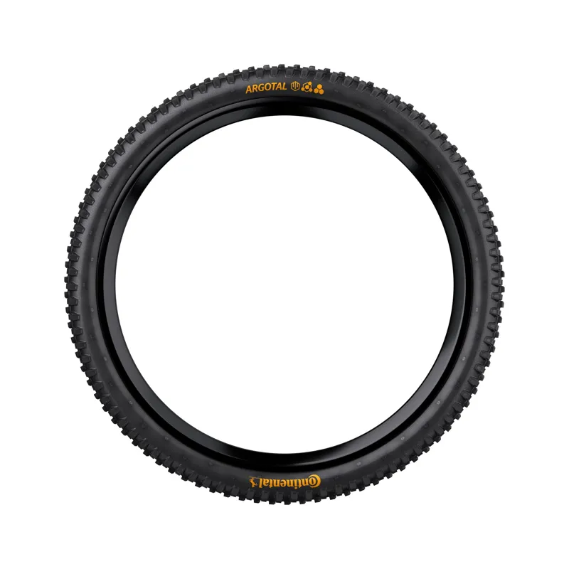 Continental Argotal Supersoft Compound Downhill Folding 29x2.40 Tyre Black/Black-2