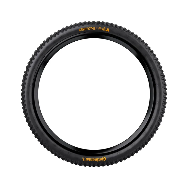 Continental Kryptotal Rear Soft Compound Foldable Downhill 27.5X2.40 Tyre Black-2