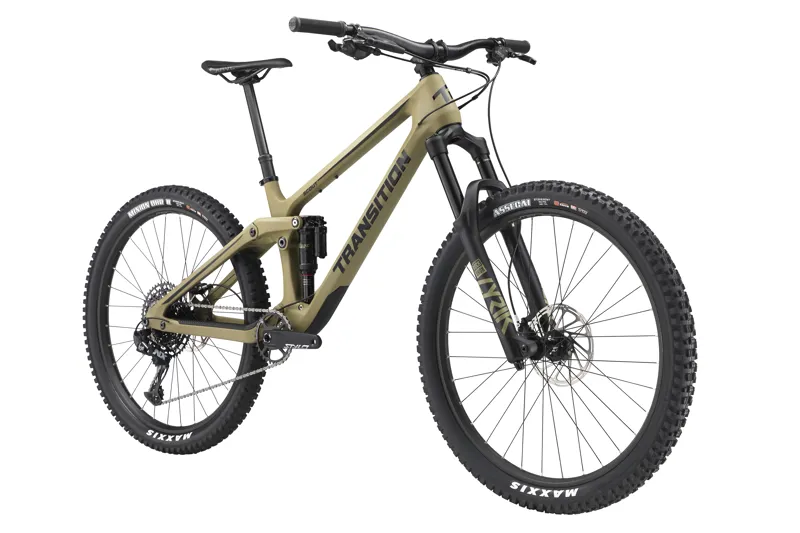 Transition Scout NX Carbon 27.5 Mountain Bike 2020 Olive Green-1