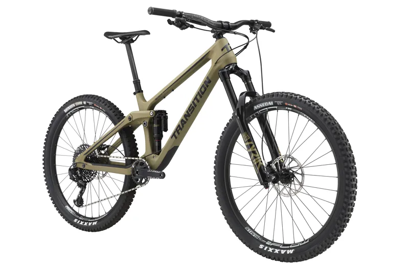 Transition Scout GX Carbon 27.5 Mountain Bike 2020 Olive Green-1