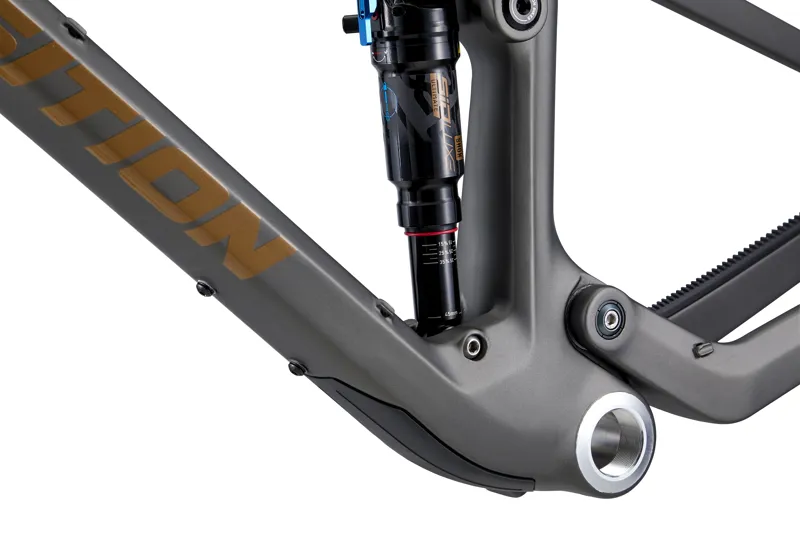 Transition Spur Carbon Mountain Bike Frame Set 2022 Black Powder-1