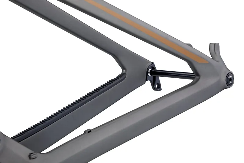 Transition Spur Carbon Mountain Bike Frame Set 2022 Black Powder