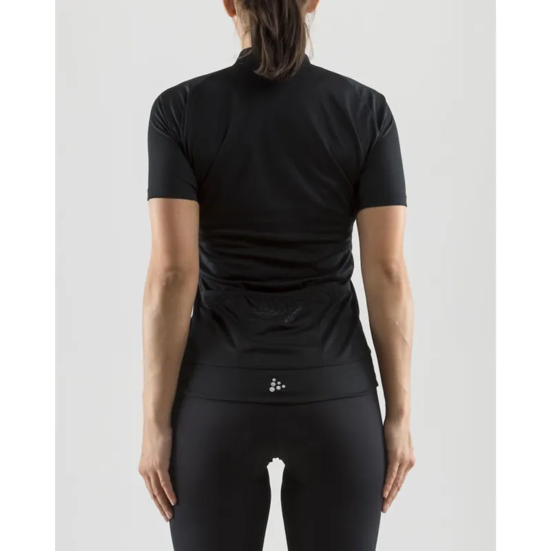 Craft Rise SS Womens Jersey Black-1