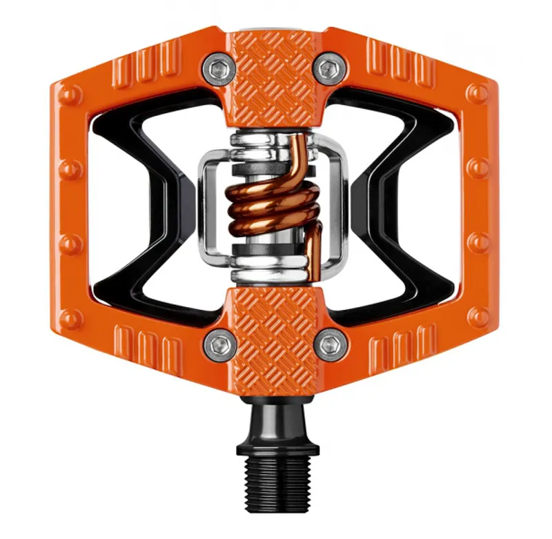 Crank Brothers Double Shot Pedal Black/Orange-1