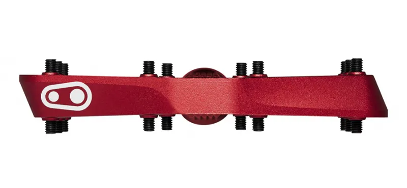 Crank Brothers Stamp Flat Pedal Red-2