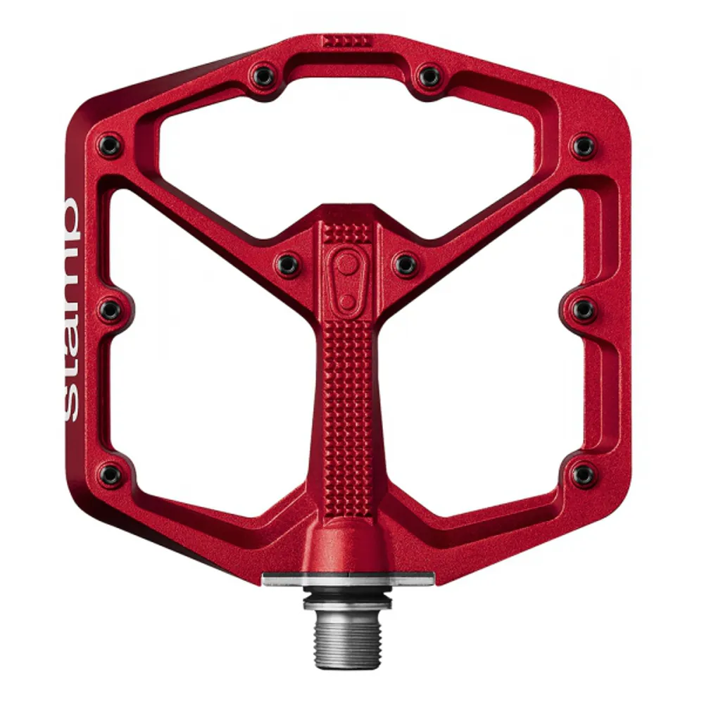 Crank Brothers Crank Brothers Stamp Flat Pedal Red