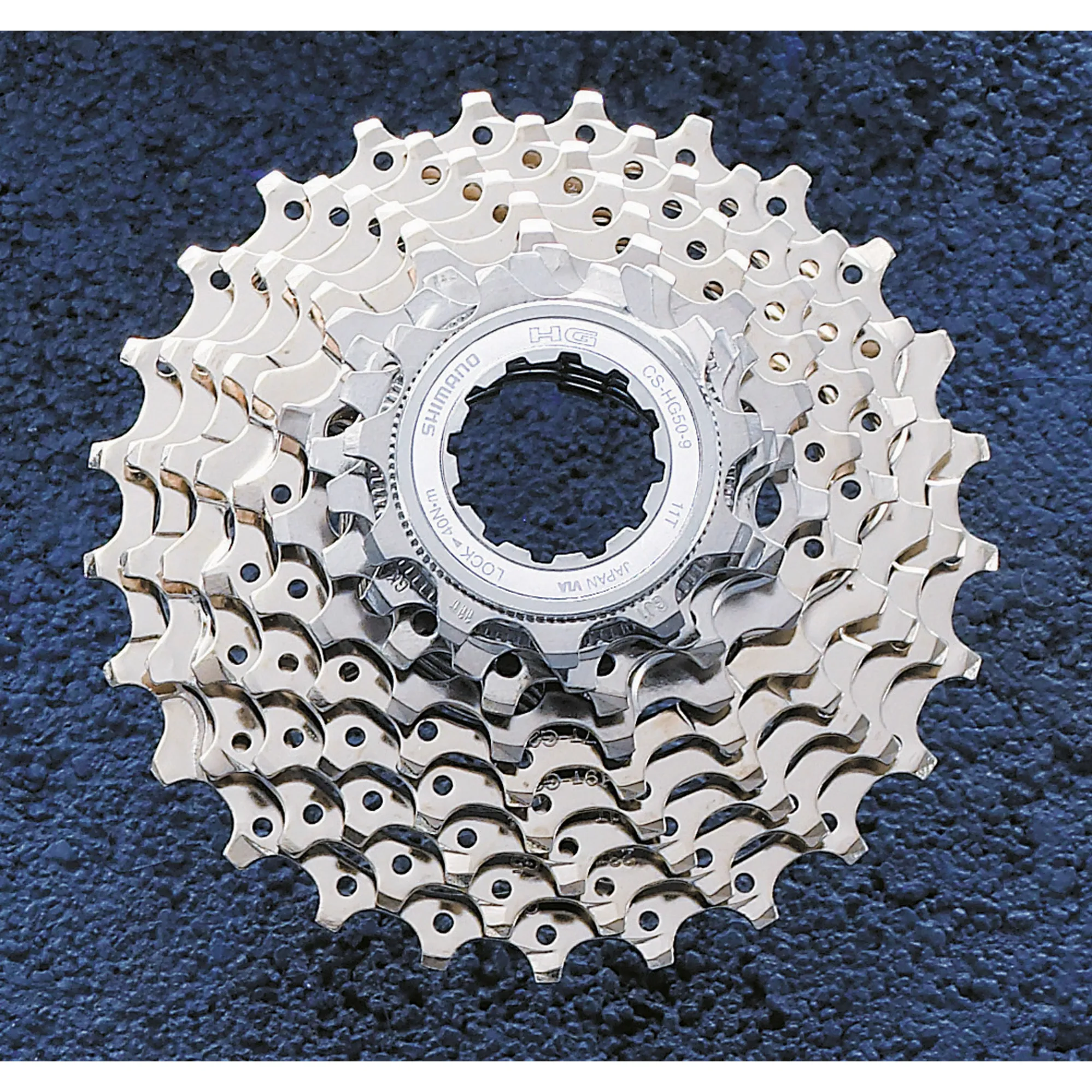 Shimano HG50 Speed Cassette Silver