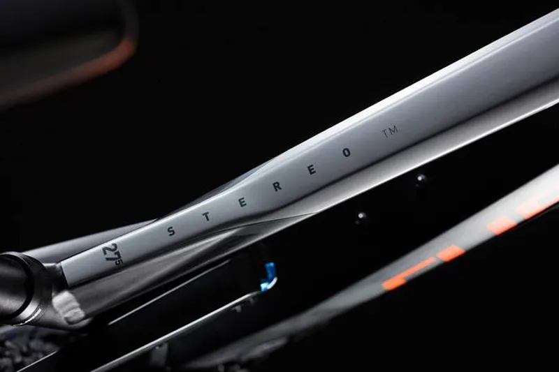 Cube Stereo Hybrid 140 TM 500 27.5 Electric Bike 2018 Black/Orange-1