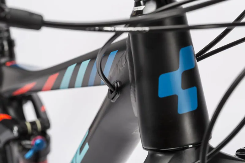 Cube Sting WLS 120 Race 27.5 Womens Mountain Bike 2016 Black/Blue-6