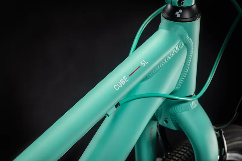 Cube Acid 240 SL 24in Kids Bike 2021 Indigo/Mint-1