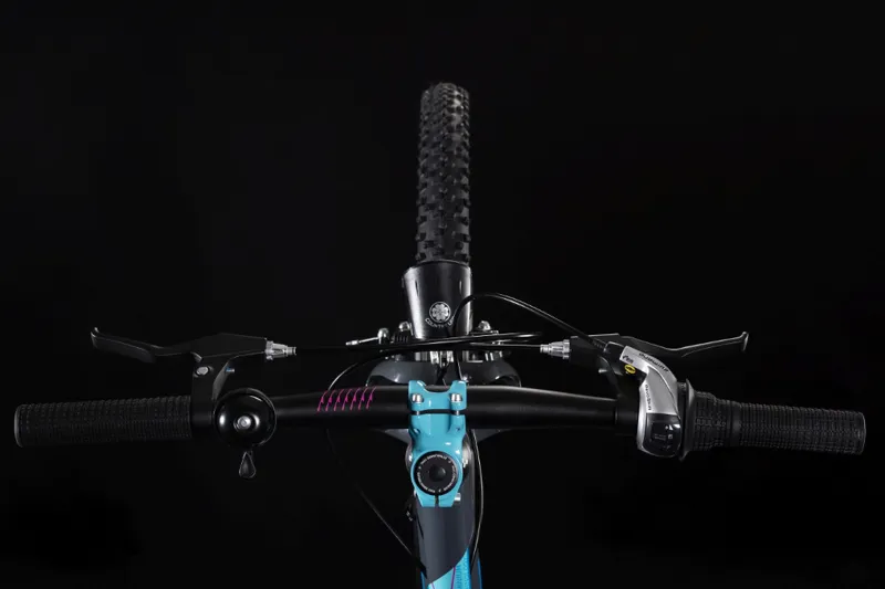 Cube Access 240 Allroad Kids Bike 2019 Grey/Blue/Pink-1