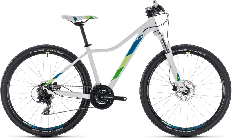 Cube Access EAZ Womens Mountain Bike 2018 White/Green