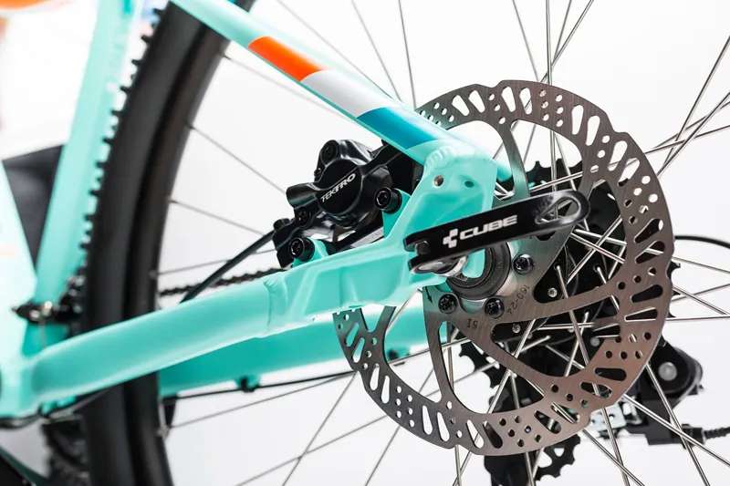 Cube Access WLS Disc Womens Hardtail Mountain Bike 2017 Mint/Orange-3