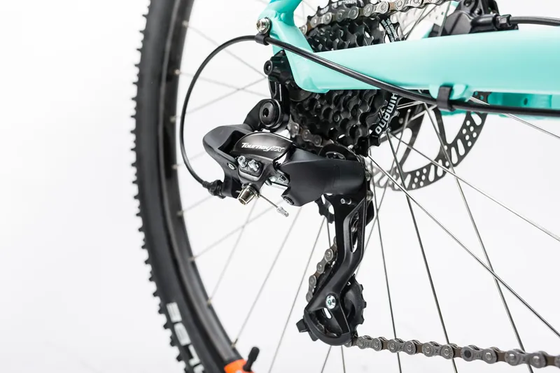 Cube Access WLS Disc Womens Hardtail Mountain Bike 2017 Mint/Orange-6