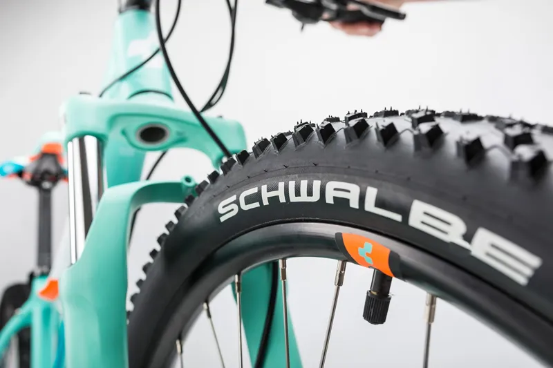 Cube Access WLS Disc Womens Hardtail Mountain Bike 2017 Mint/Orange-7